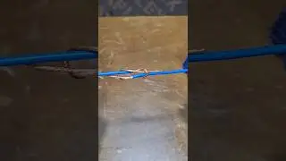 Great Idea of Splicing Electrical Wire #howto #electrician #tipsandtricks #shorts