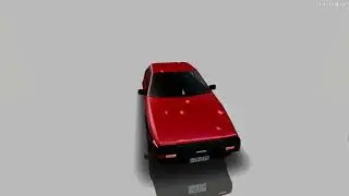 Initial D Special Stage PS2 - Time Attack - Akina Downhill - Toyota AE86 Trueno