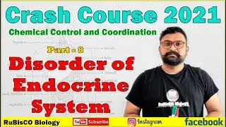 Crash Course 2021|Hormonal disorder|Disorder of endocrine system|Rubisco Biology|Nk mewara|