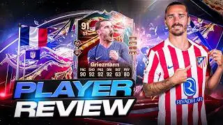 91 KNOCKOUT ROYALTY GRIEZMANN PLAYER REVIEW - EA FC 26 ULTIMATE TEAM