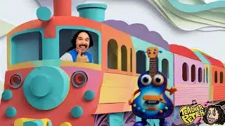 Trains for Children | Fun Train Song by Teacher Peter | Full Episode Teacher Peter & Friends