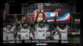 MLB: The Show 16 - Arizona Diamondbacks World Series Celebration