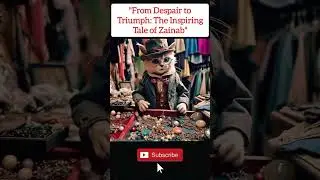 Determined Heart Zainab Tale of Triumph | Inspiring Cat Story Meow Meow #aiart #shorts #shortsfeed