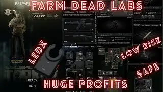 Make Huge Bank on Labs on Dead Raids | Safe and Low Risk | Make Roubles In Tarkov | EFT