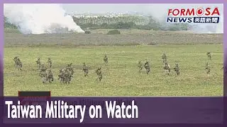 Taiwan military on alert for challenges from China