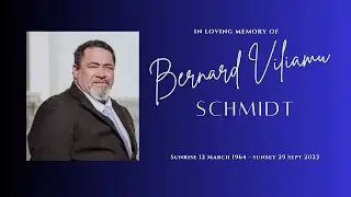 Funeral & Burial Service (Mon) - Bernard Schmidt
