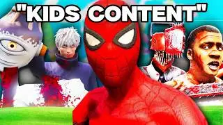 The Disturbing World Of GTA5 Kids Content...