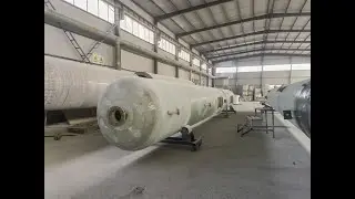 Filament winding GRP tower
