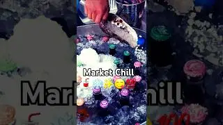Soi Bar Saturday Market: Iced Coke Machine in Action (COOL!) 🥤✨ #SoiBarMarket #IcedCoke #ASMR