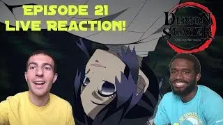 The Lower Moon Falls! Demon Slayer: Kimetsu no Yaiba - Episode 21 Live Reaction!