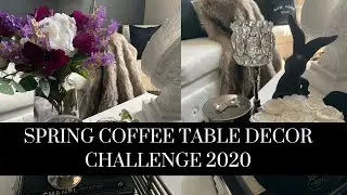 SPRING COFFEE TABLE DECOR CHALLENGE 2020