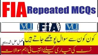 FIA past papers / solved papers / FIA JOBS 2024 #youtube #fia #viralvideo