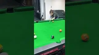 Billiards Extreme Bank Shot Trick 🎯💫 #billiards #snooker #shorts #viral #cue #shots