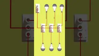 master switch wiring with two way switch ( DPDT) demonstration #shorts #diy #wiring #trending