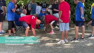 2025 8 ao&ucirc;t. 14e &eacute;dition de l'International de p&eacute;tanque d'Espalion