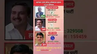 bagpat Loksabha election 2024 result बागपत उत्तर प्रदेश लोकसभा इलेक्शन रिजल्ट 2024 #bagpat