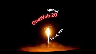 SpaceX OneWeb 20 Launch #shorts