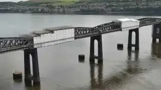 Tay Rail Bridge Aerial