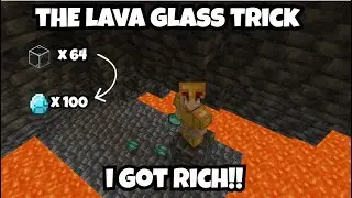 Trying The Glass Lava Method! (GOT DIAMONDS) 🪓💎