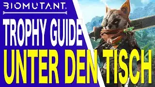 Biomutant Guide - Unter den Tisch - Trophy - Achievement - Besiege Schlucker in seinem Trinkspiel