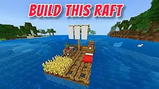 How To Make a Raft 🚣🔥(Step-by-Step) | Minecraft Raft Guide 2026 |