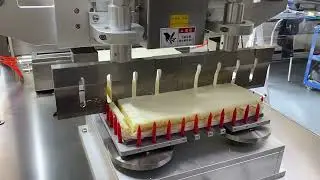 Cream Cake Cutting  - Ultrasonic Cutting Machine - Cheersonic