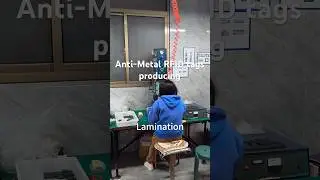 Anti-Metal&nbsp;RFID tags producing.#rfid #rfidtag #rfidtechnology #smarttechnology #smarttag