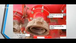 Hammer Union Lug Wear: Pass or Fail#OilfieldSafety #HammerUnion #HSE #InspectionTraining 