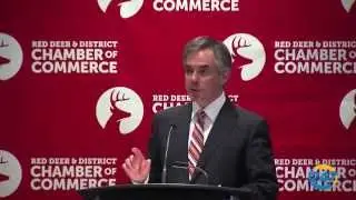 Premier Jim Prentice in Red Deer