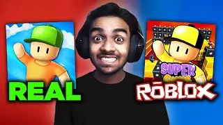 I Played Playstore Games in ROBLOX
