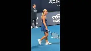 Dominika Cibulkova @ Luxembourg Ladies Tennis Masters 2024