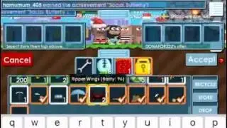 Growtopia donating to noobs!
