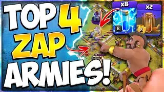 Top 4 Armies to Beat Any TH11 Base! Zap Quake are the Best TH11 Attack Strategies in Clash of Clans