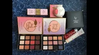 Обзор палеток TOO FACED white peach и Just Peachy mattes / Консилер Too Faced / ERBORIAN BB-крем
