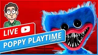 🔴 RE-LIVE - Poppy Playtime - Chapter 1 | 🌵Cactuz LIVE