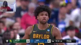 Beezy Reacts to Duke Vs Baylor - Second Round NCAA Highlights March Madness