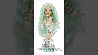Rating ALL Rainbow High's series 3 dollies!!✨🌈 #rainbowhigh #collecttherainbow #dolls #viral #shorts