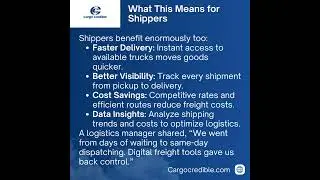 The Rise of Digital Freight Marketplaces