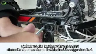RBRL BIKE KICKSTAND 18mm Space Hole MODEL INSTALLATION DE