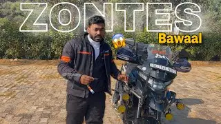 Zontes 350T ADV🔥Itne Features? |Keyless, Electric Windshield, TFT & More 😲