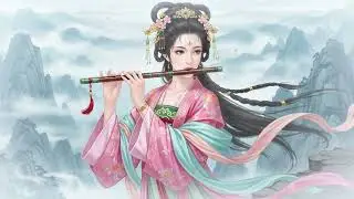 Flute in the Peach Garden &mdash; Spring Serenity