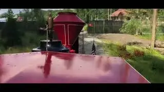 C.P. Huntington steam train 