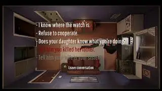 12 minutes you killed her father handcuff confession dialogue choice