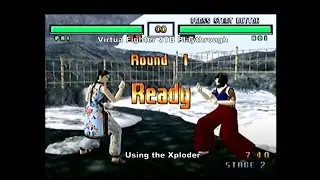 Virtua Fighter 3TB Playthrough using the Dreamcast Xploder :D #Dreamcast #Sega #DC #CheatCodes #Sub