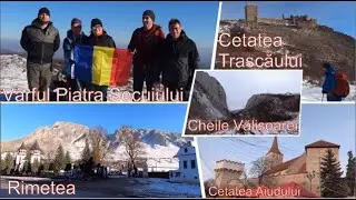 Iarna în Trascău  Piatra Secuiului, Rimetea & cetățile Aiud–Colțești