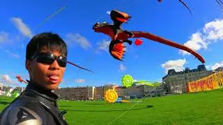 International kite festival IN Dieppe