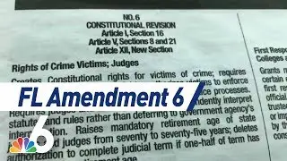 Florida's Amendment 6 on Rights for Crime Victims | NBC 6