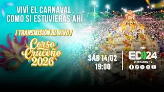 Corso Cruce&ntilde;o 2026 EN VIVO | Transmisi&oacute;n por ED24 Streaming TV
