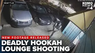 Footage shows hookah lounge shooting that left two people dead