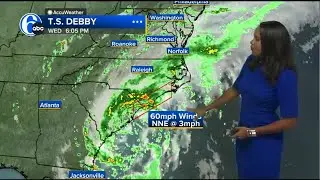 How remnants of Debby could impact Philadelphia, Pennsylvania, New Jersey, Delaware
